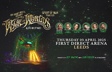 More Info for Jeff Wayne’s The War of the Worlds – Alive on Stage!